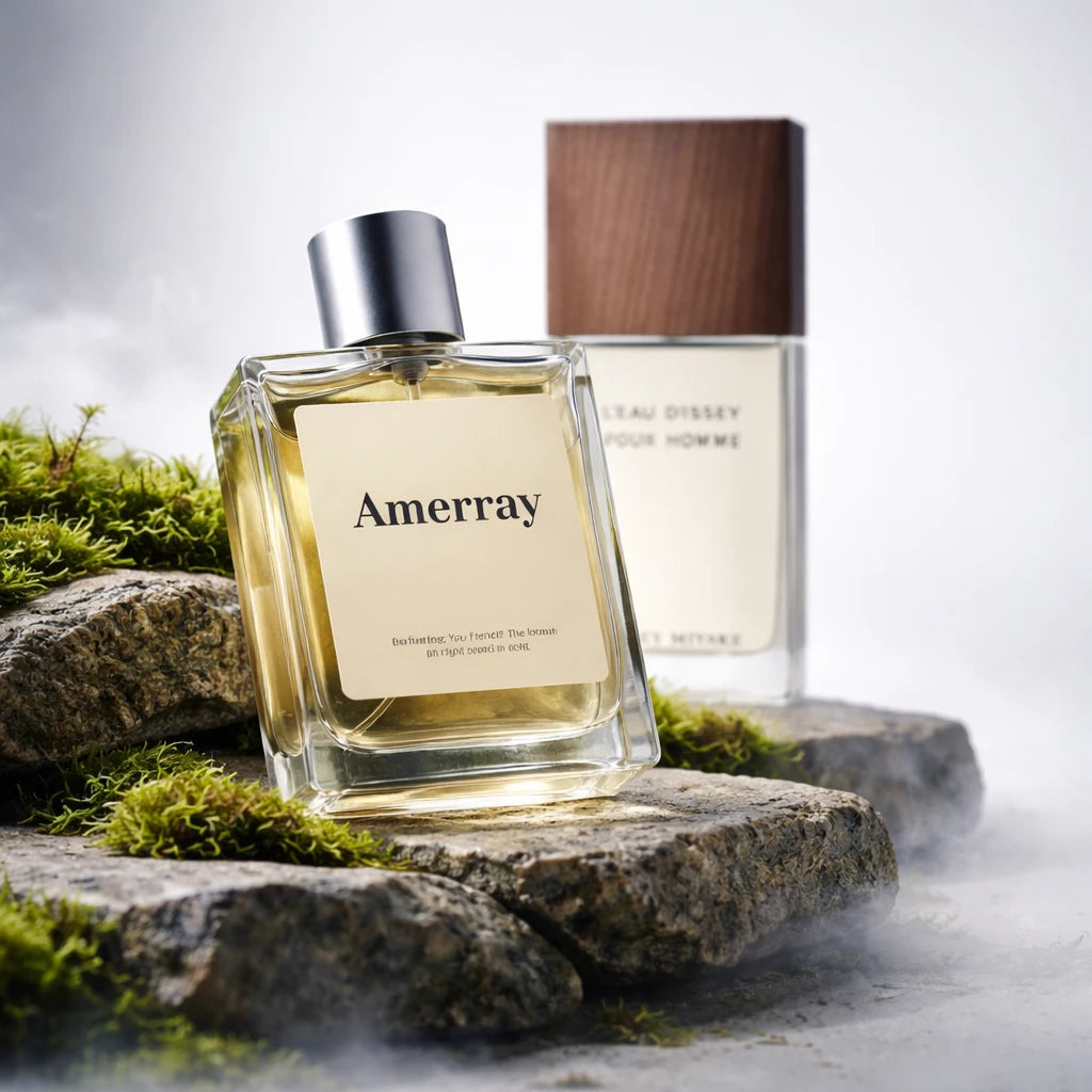 Flacon du parfum inspiré de L’Eau d’Issey pour Homme Vetiver de Issey Miyake – Amerray Maroc