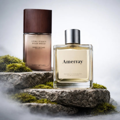 Bouteille du parfum AMERRAY Inspired By L'Eau d'Issey pour Homme Wood & Wood, inspiré de Issey Miyake - Maroc