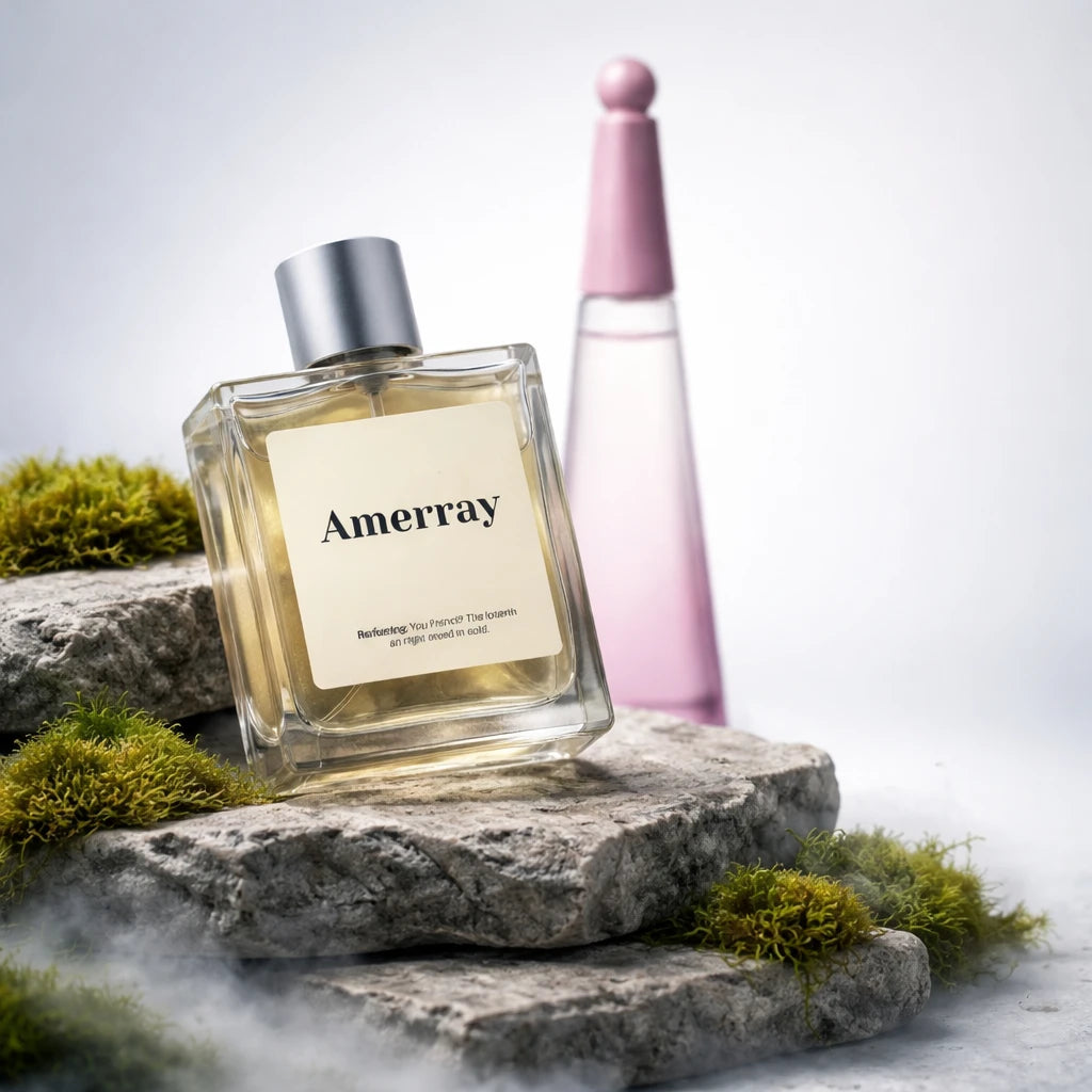Bouteille du parfum AMERRAY Inspired By L'Eau d'Issey Solar Violet, inspiré de Issey Miyake - Maroc