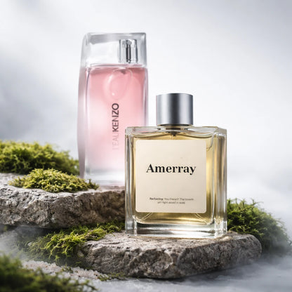 Flacon du parfum AMERRAY Inspired By L'Eau Kenzo Glacée Pour Femme, inspiration Kenzo - Maroc