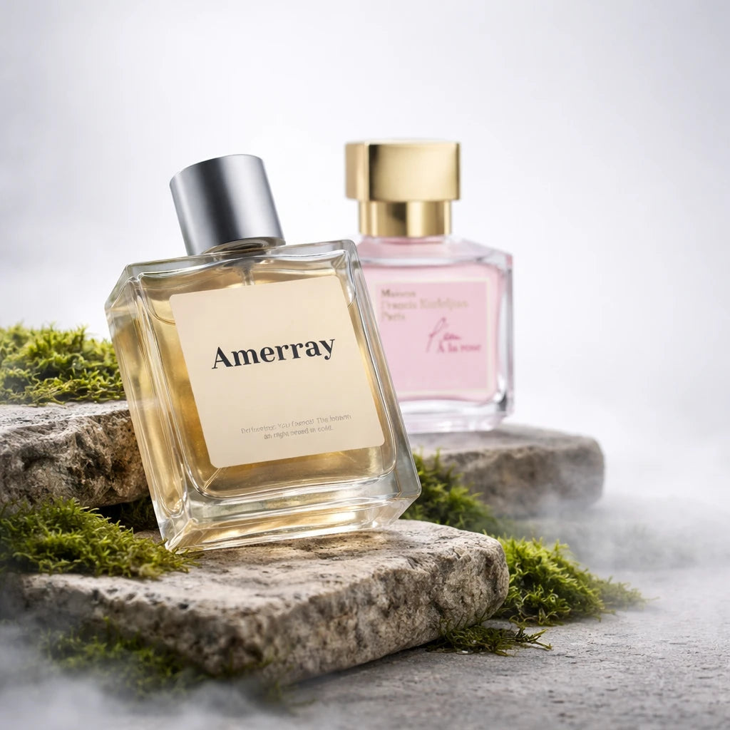 Parfum Inspired By L'eau À la Rose de la maison AMERRAY, inspiration Maison Francis Kurkdjian - Maroc