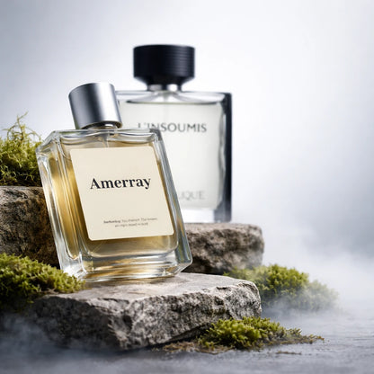 Bouteille du parfum AMERRAY Inspired By L'Insoumis, inspiré de Lalique - Maroc