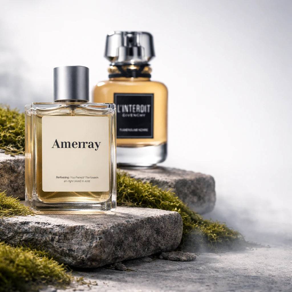 Flacon du parfum inspiré de L'Interdit Tubéreuse Noire de Givenchy – Amerray Maroc