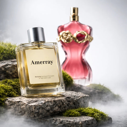 Flacon du parfum inspiré de La Belle Rosea de Jean Paul Gaultier – Amerray Maroc
