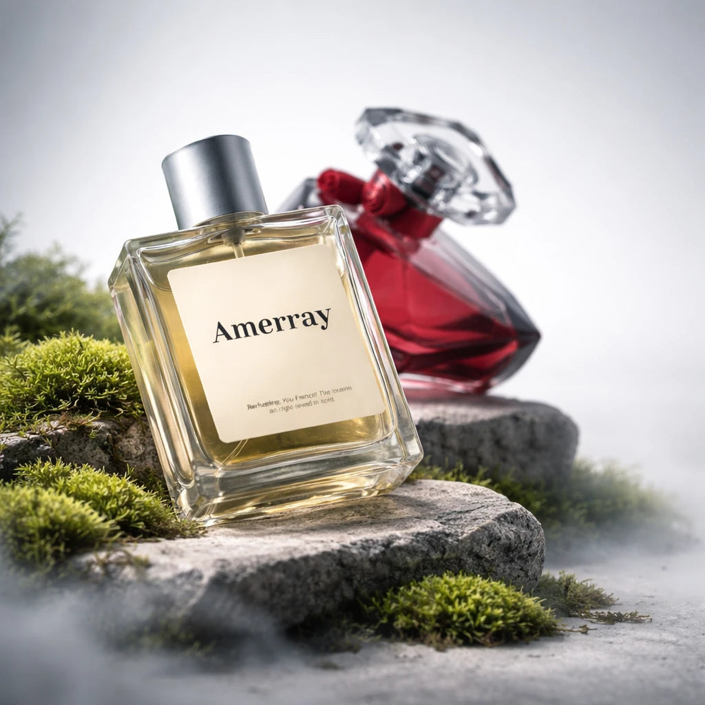 Flacon du parfum AMERRAY Inspired By La Nuit Trésor Rouge Drama, inspiration Lancôme - Maroc