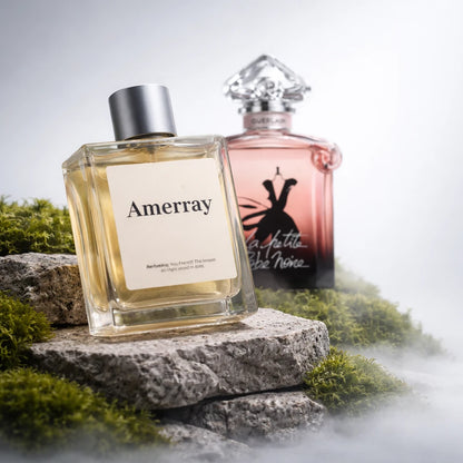Flacon du parfum AMERRAY Inspired By La Petite Robe Noire Honey Rose, inspiration Guerlain - Maroc