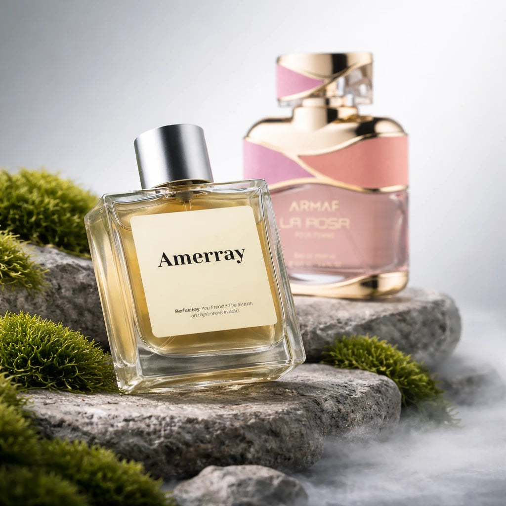 Flacon du parfum inspiré de La Rosa de Armaf – Amerray Maroc