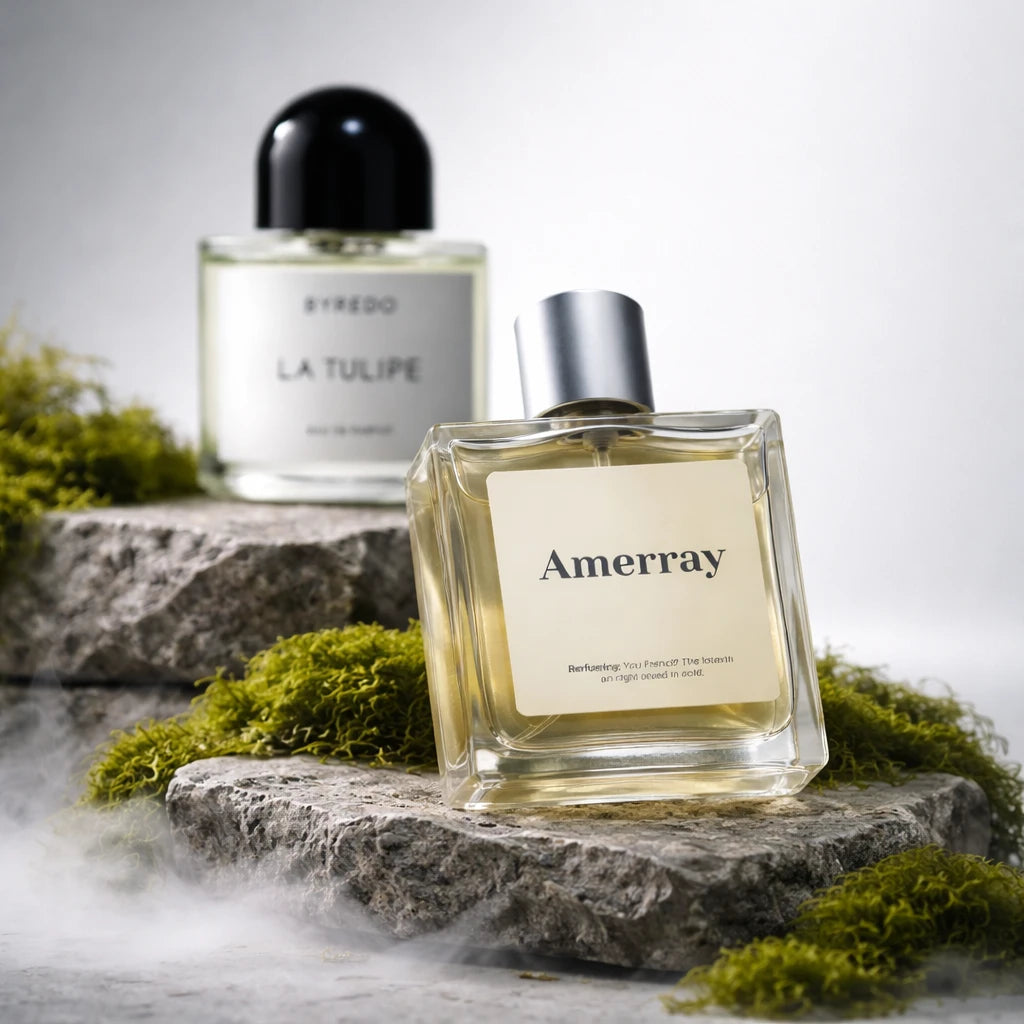 Flacon du parfum inspiré de La Tulipe de Byredo – Amerray Maroc