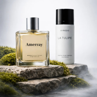 Flacon du parfum inspiré de La Tulipe Hair Perfume de Byredo – Amerray Maroc