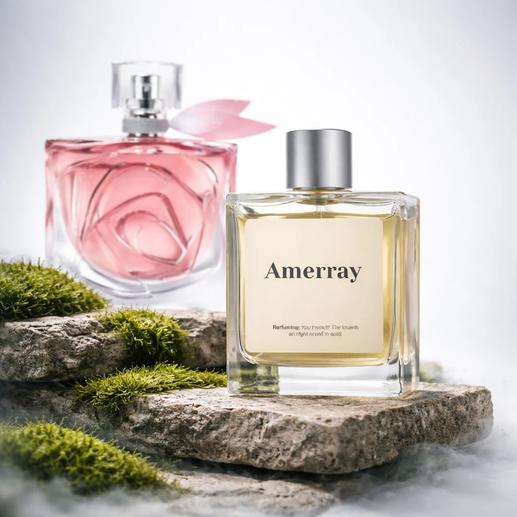 Parfum Inspired By La Vie Est Belle Rose Extraordinaire de la maison AMERRAY, inspiration Lancôme - Maroc
