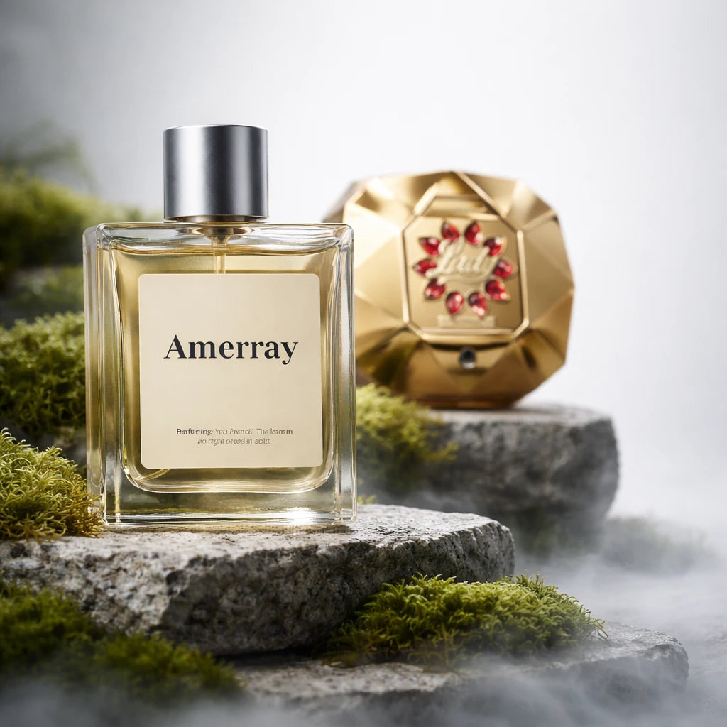 Flacon du parfum AMERRAY Inspired By Lady Million Royal, inspiration Rabanne - Maroc