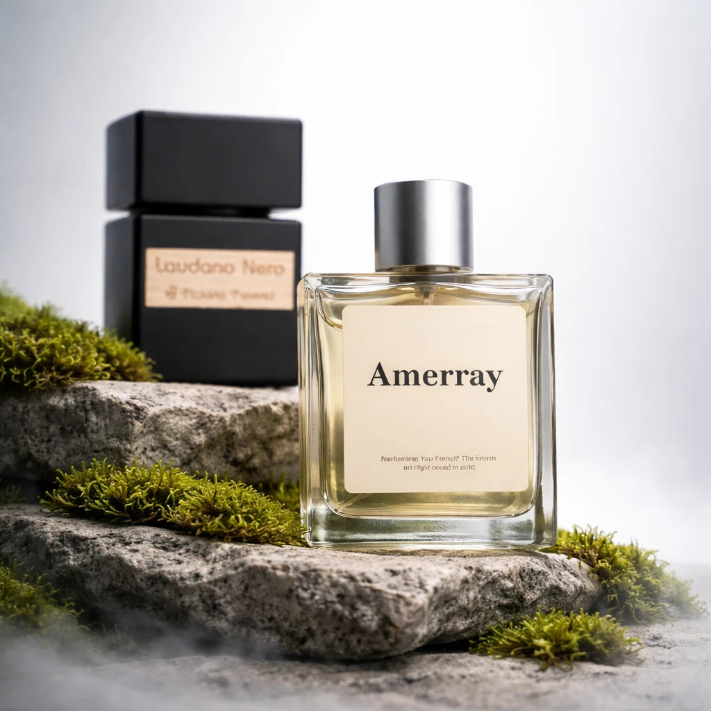 Flacon du parfum AMERRAY Inspired By Laudano Nero, inspiration Tiziana Terenzi - Maroc