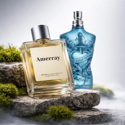 Bouteille du parfum AMERRAY Inspired By Le Male Lover, inspiré de Jean Paul Gaultier - Maroc
