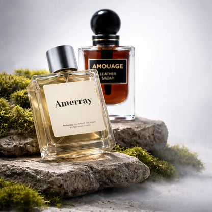 Flacon du parfum inspiré de Leather Sadah de Amouage – Amerray Maroc