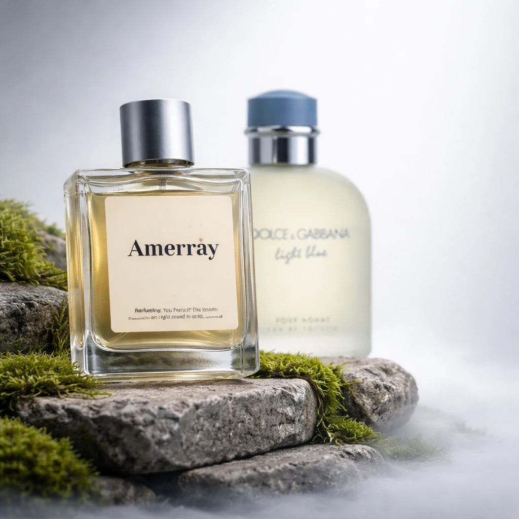 Flacon du parfum inspiré de Light Blue Pour Homme Eau de Toilette de Dolce&Gabbana – Amerray Maroc