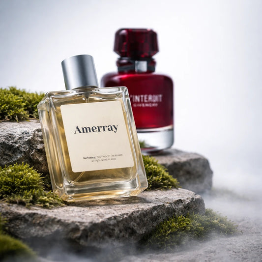 Flacon du parfum inspiré de L'Interdit Eau de Parfum Rouge de Givenchy – Amerray Maroc