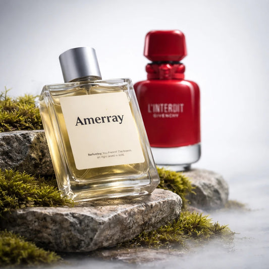 Parfum Inspired By L'Interdit Eau de Parfum Rouge Ultime de la maison AMERRAY, inspiration Givenchy - Maroc