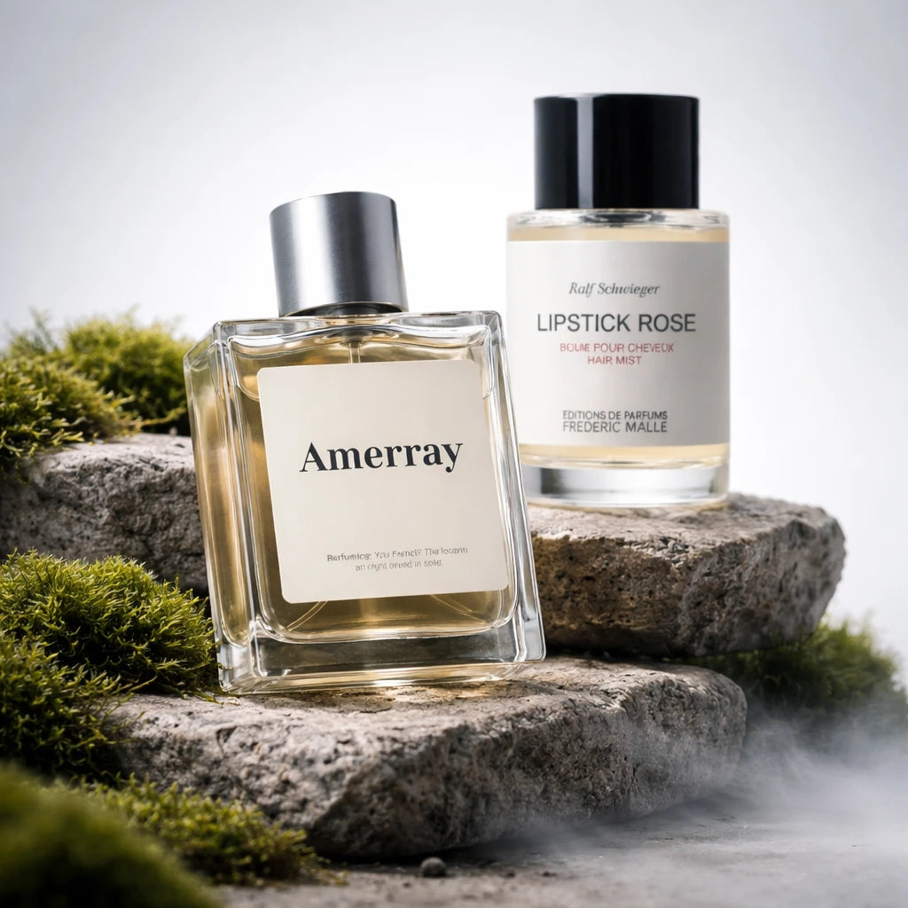 Parfum Inspired By Lipstick Rose Hair Mist de la maison AMERRAY, inspiration Frederic Malle - Maroc