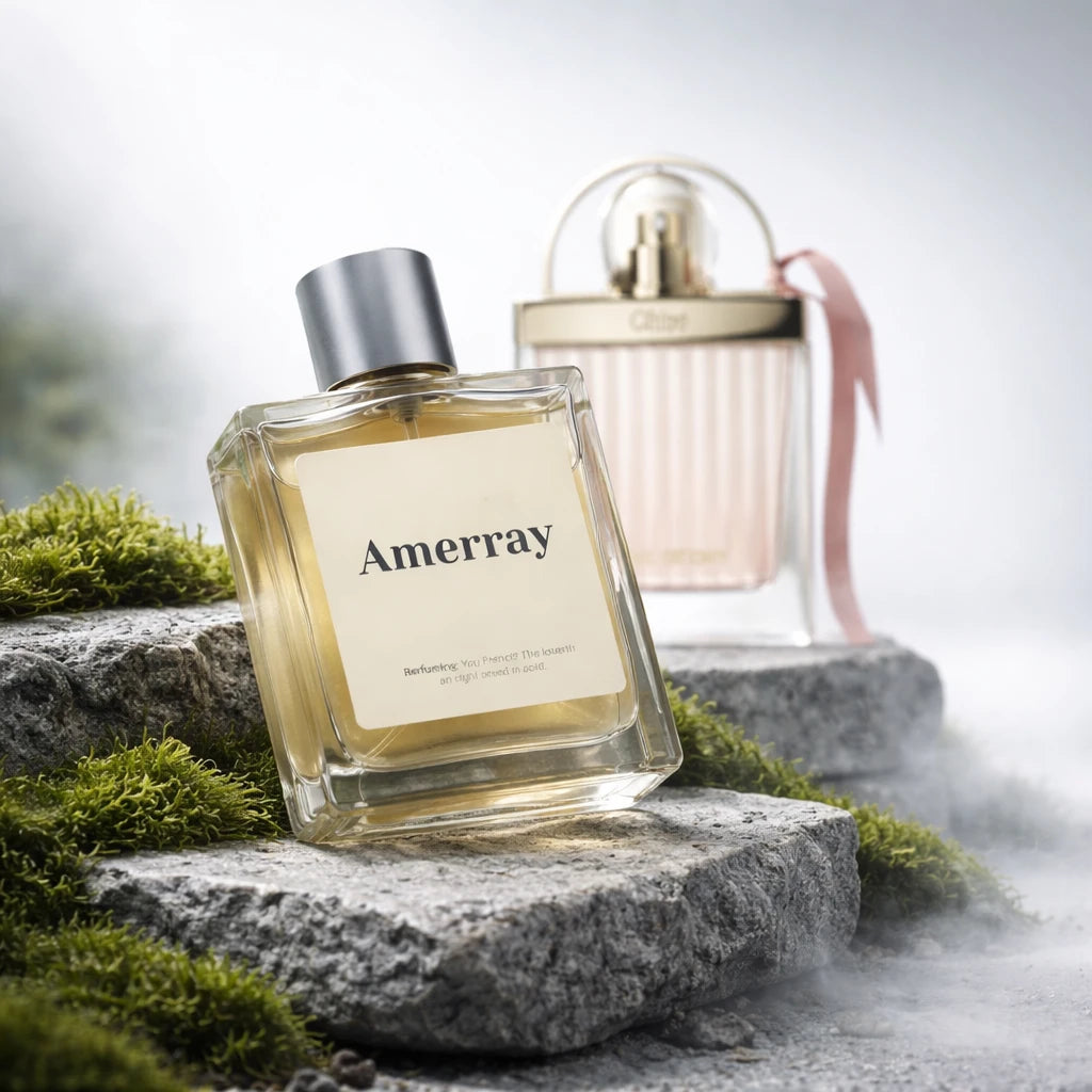 Flacon du parfum AMERRAY Inspired By Love Story Eau Sensuelle, inspiration Chloé - Maroc