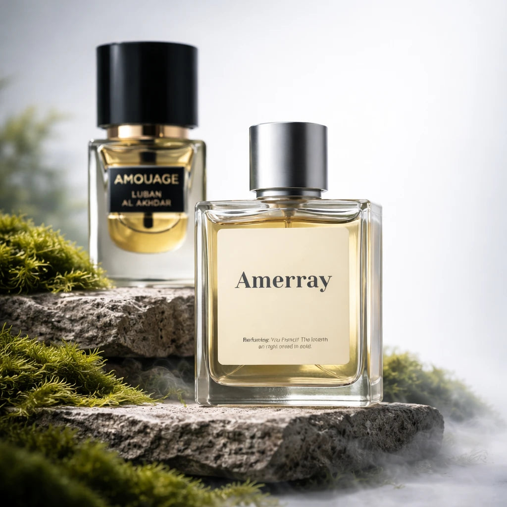 Flacon du parfum inspiré de Luban Al Akhdar de Amouage – Amerray Maroc