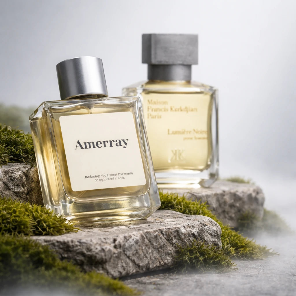 Flacon du parfum inspiré de Lumière Noire Pour Homme de Maison Francis Kurkdjian – Amerray Maroc