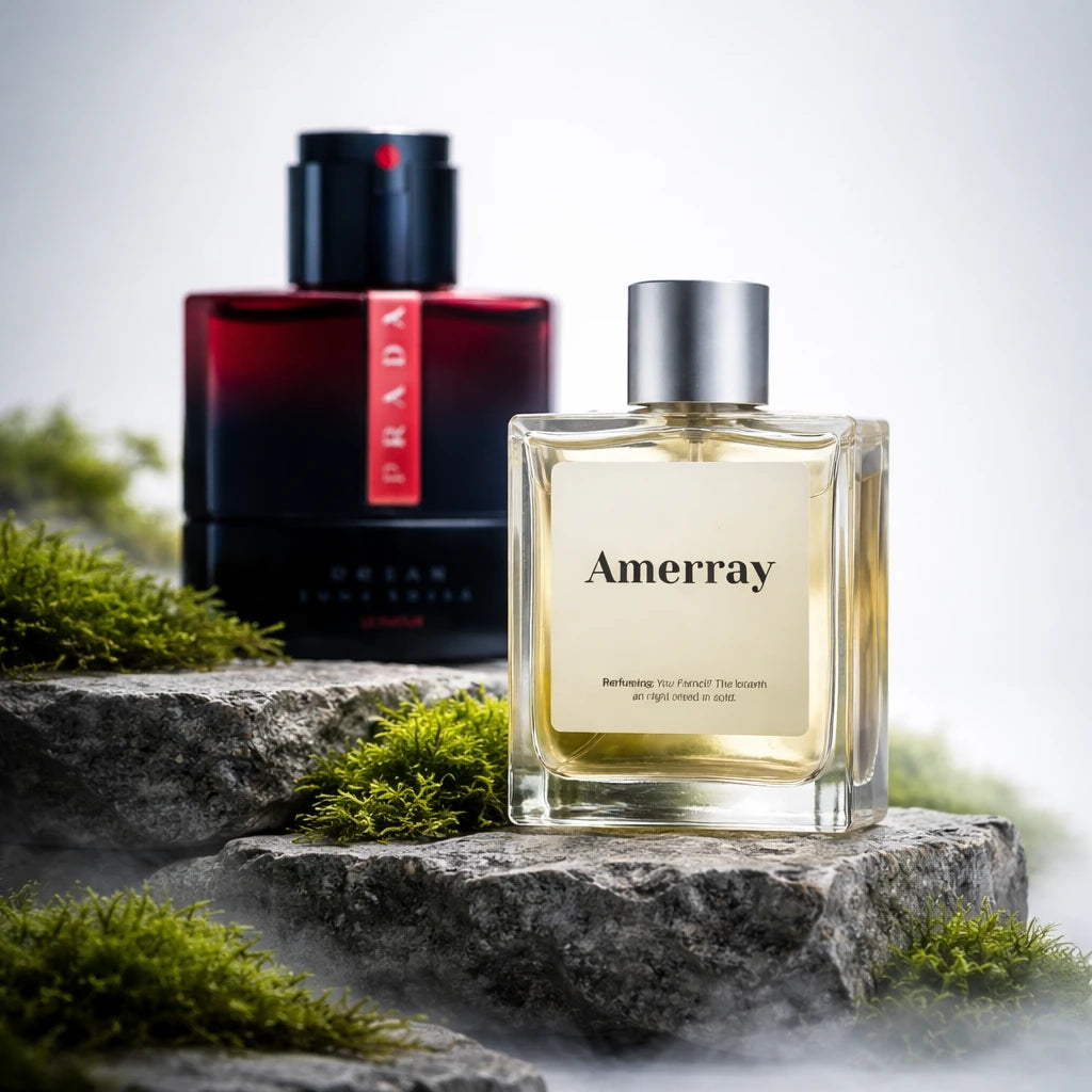 Parfum Inspired By Luna Rossa Ocean Le Parfum de la maison AMERRAY, inspiration Prada - Maroc