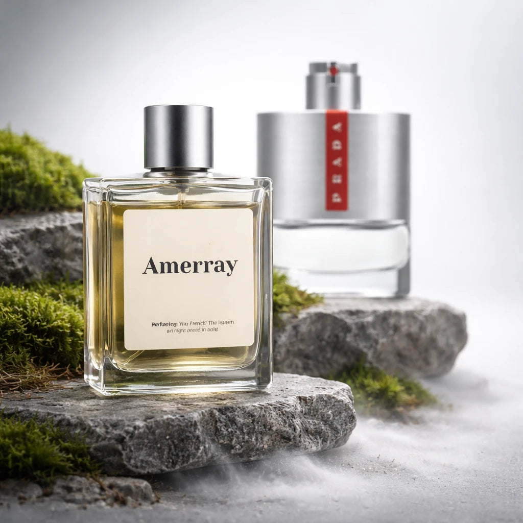Flacon du parfum AMERRAY Inspired By Luna Rossa, inspiration Prada - Maroc