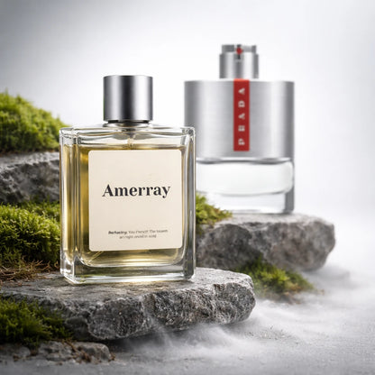 Flacon du parfum AMERRAY Inspired By Luna Rossa, inspiration Prada - Maroc