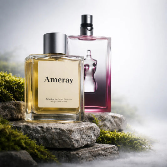 Bouteille du parfum AMERRAY Inspired By Ma Dame Eau de Parfum, inspiré de Jean Paul Gaultier - Maroc