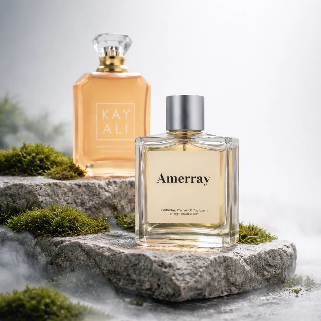 Bouteille du parfum AMERRAY Inspired By Marrakesh in a Bottle Orange Blossom | 24 Eau de Parfum, inspiré de Kayali Fragrances