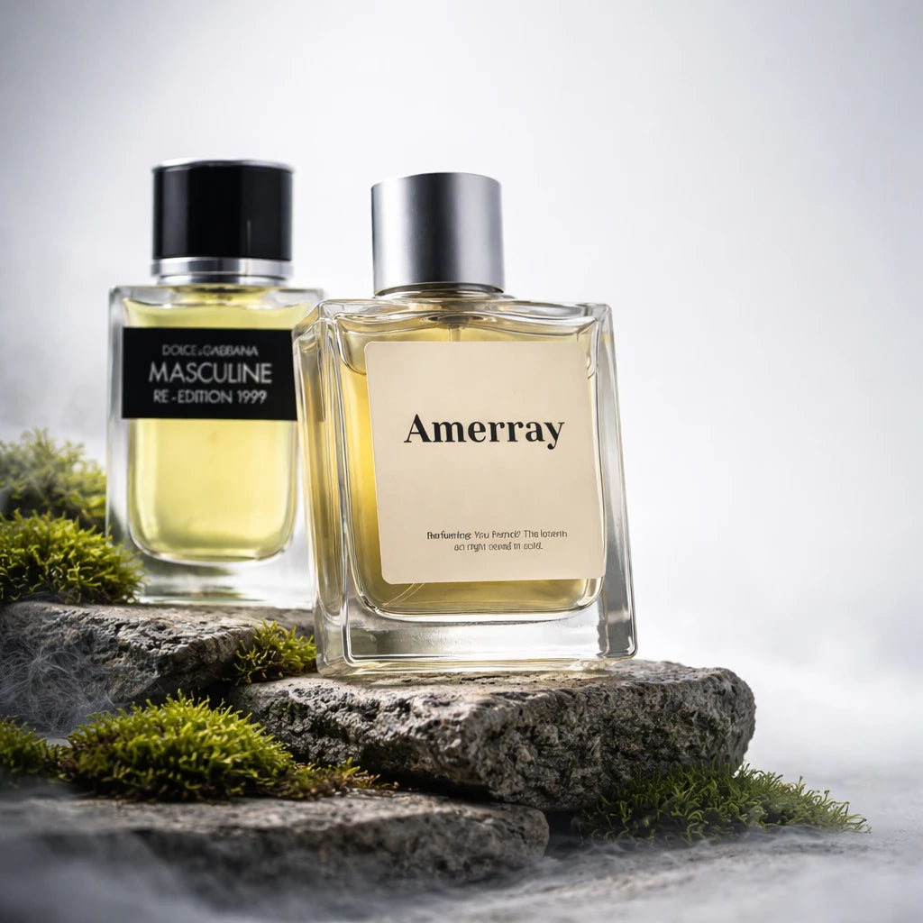 Flacon du parfum AMERRAY Inspired By Masculine Re-Edition 1999, inspiration Dolce&Gabbana - Maroc