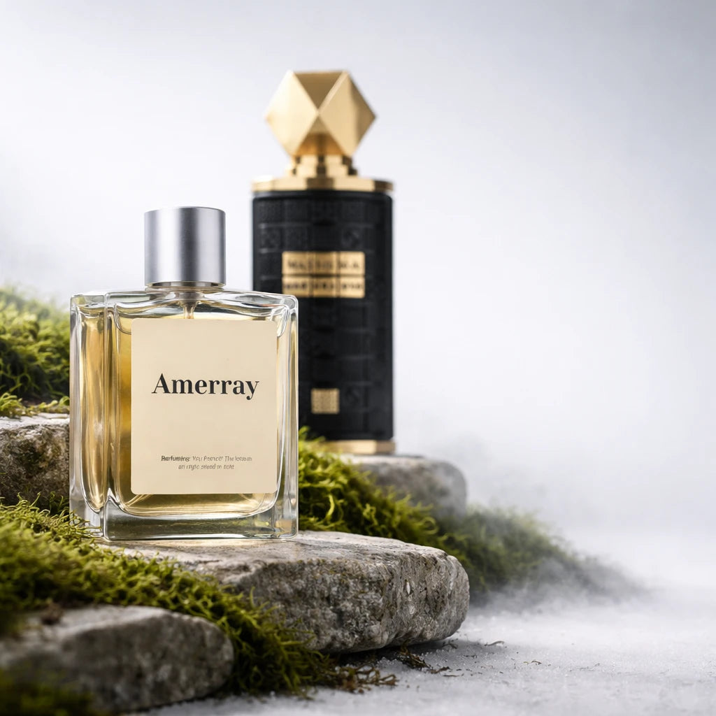Bouteille du parfum AMERRAY Inspired By Mashrabya, inspiré de Lattafa Perfumes - Maroc