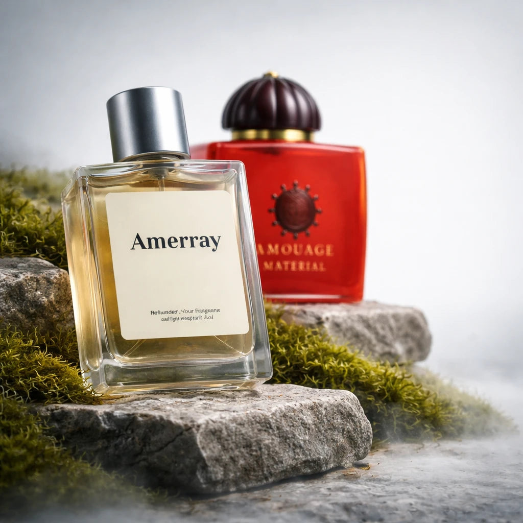 Flacon du parfum inspiré de Material de Amouage – Amerray Maroc