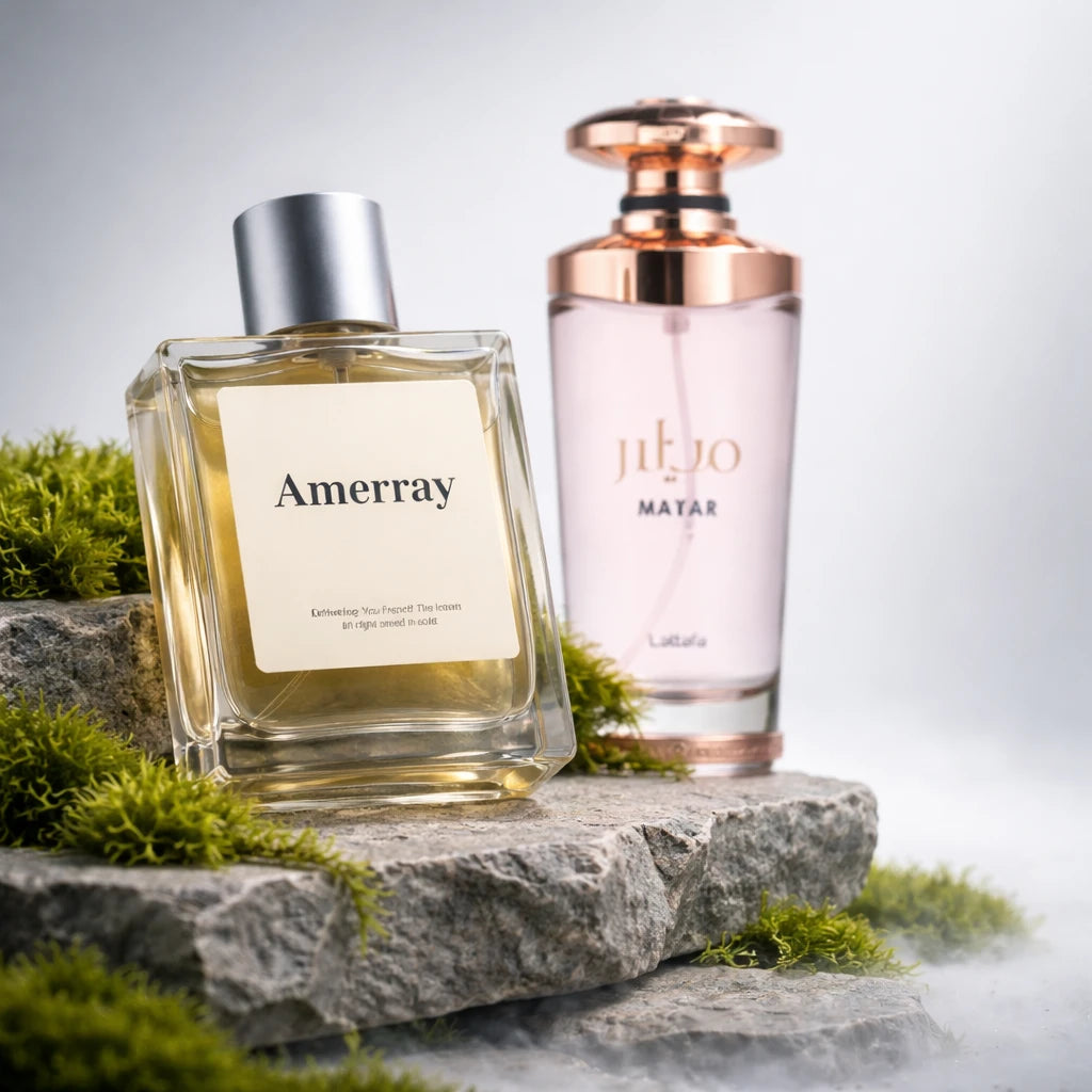 Bouteille du parfum AMERRAY Inspired By Mayar, inspiré de Lattafa Perfumes - Maroc