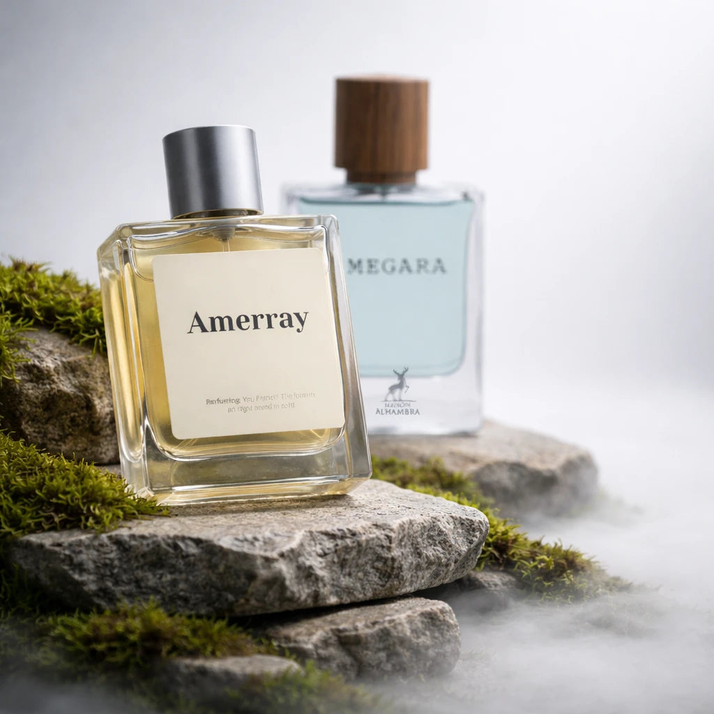 Flacon du parfum inspiré de Megara de Maison Alhambra – Amerray Maroc