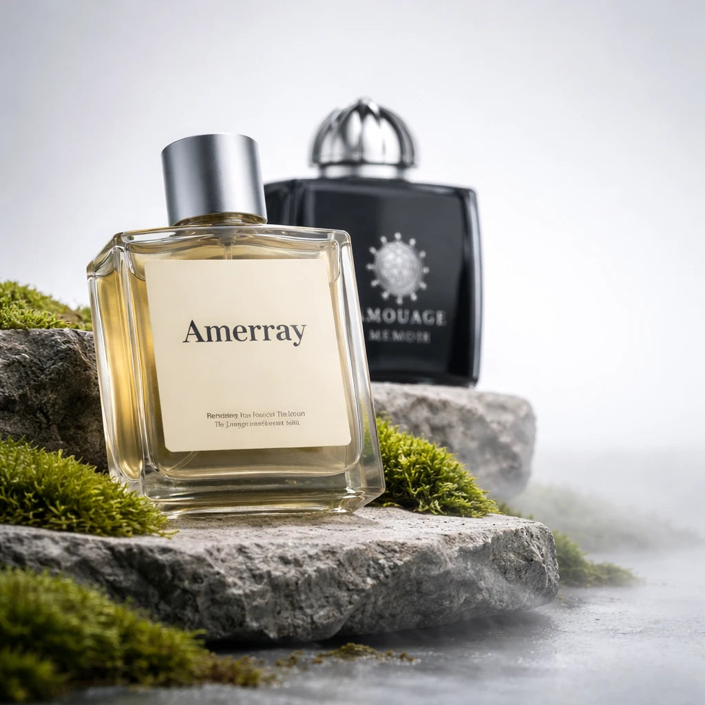 Flacon du parfum inspiré de Memoir Woman de Amouage – Amerray Maroc