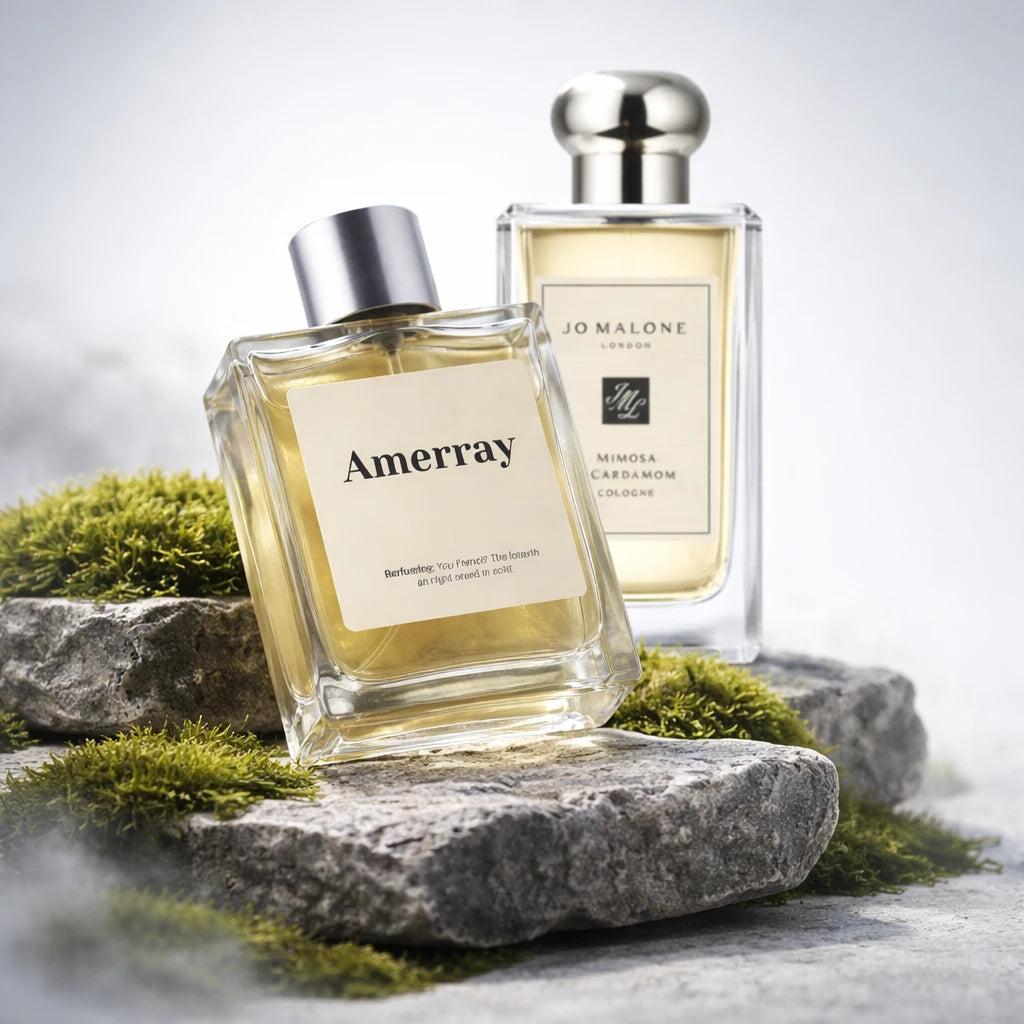 Flacon du parfum inspiré de Mimosa & Cardamom de Jo Malone London – Amerray Maroc