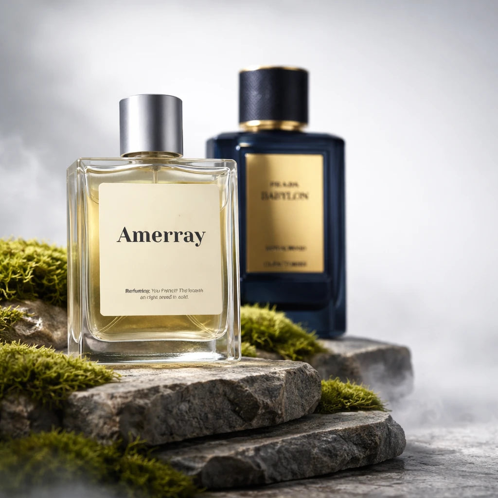 Flacon du parfum inspiré de Mirages Babylon de Prada – Amerray Maroc