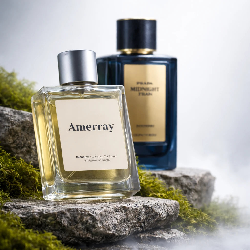Flacon du parfum inspiré de Mirages Midnight Train de Prada – Amerray Maroc