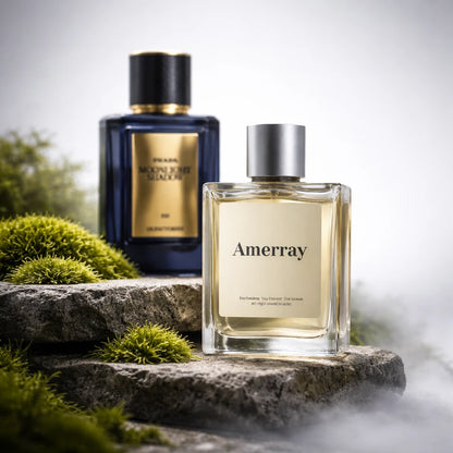 Bouteille du parfum AMERRAY Inspired By Mirages Moonlight Shadow, inspiré de Prada - Maroc