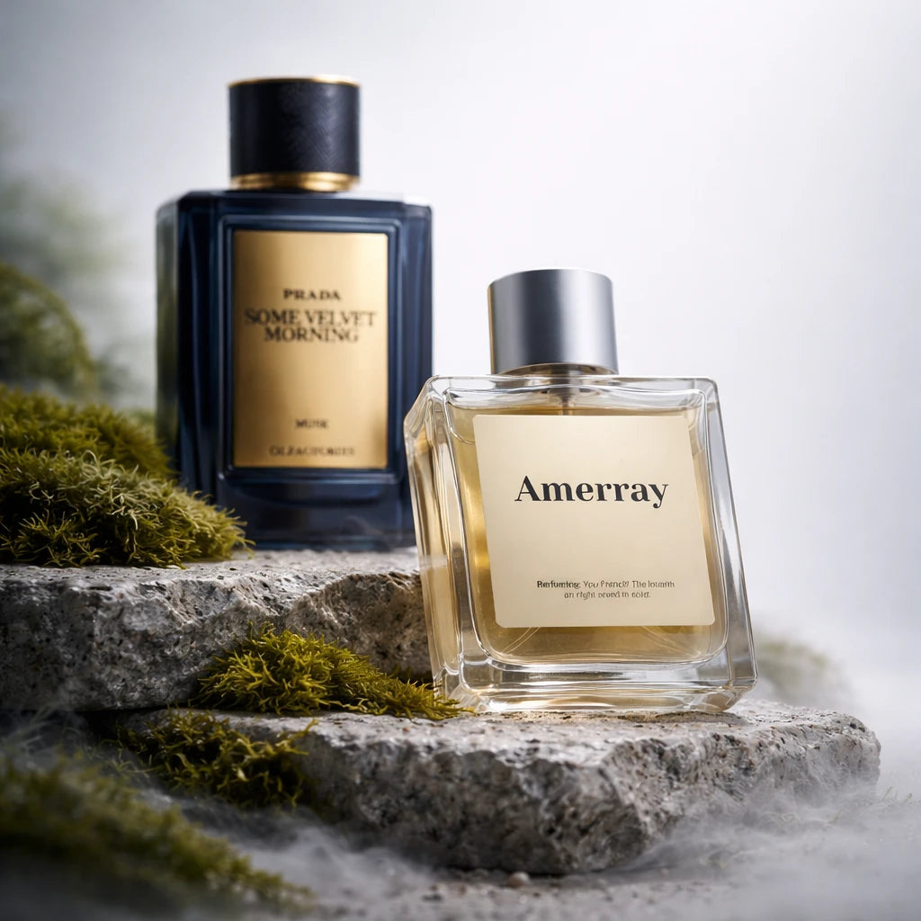 Flacon du parfum inspiré de Mirages Some Velvet Morning de Prada – Amerray Maroc
