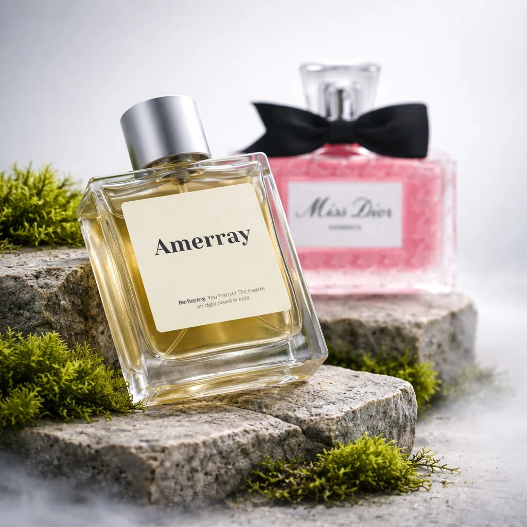 Flacon du parfum AMERRAY Inspired By Miss Dior Essence, inspiration Dior - Maroc