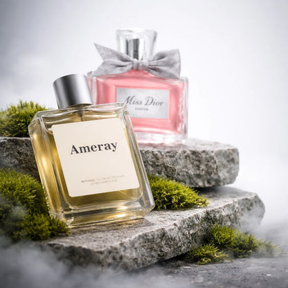 Bouteille du parfum AMERRAY Inspired By Miss Dior Parfum (2024), inspiré de Dior - Maroc
