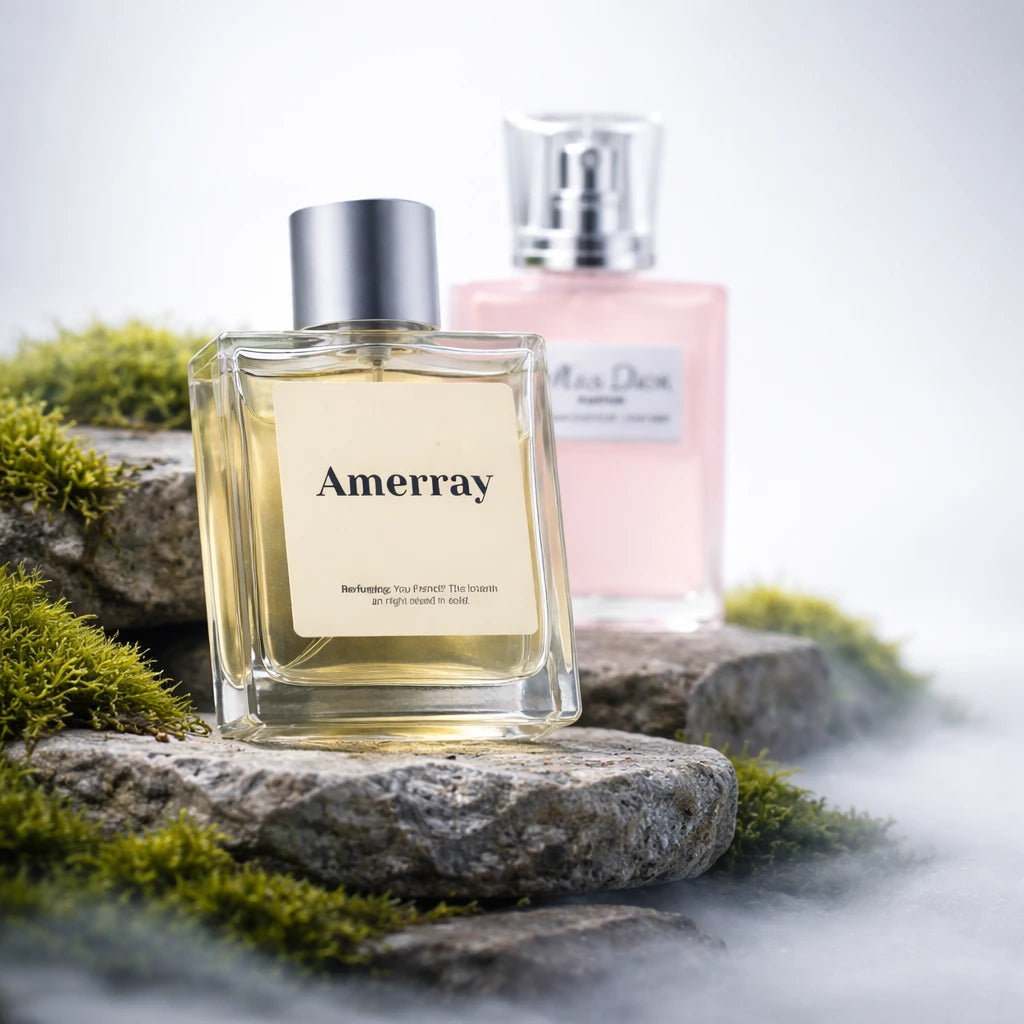 Flacon du parfum inspiré de Miss Dior Parfum Hair Mist de Dior – Amerray Maroc