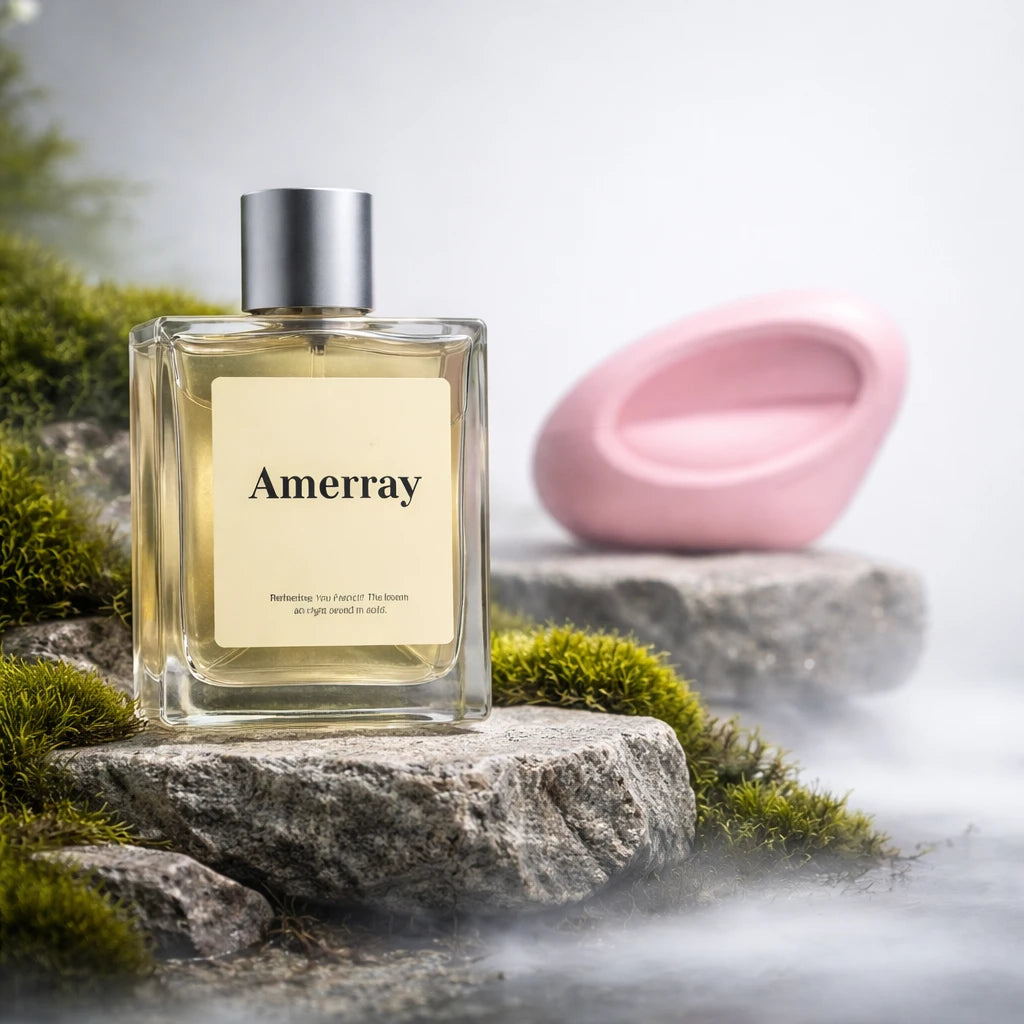 Flacon du parfum AMERRAY Inspired By Mod Blush, inspiration Ariana Grande - Maroc