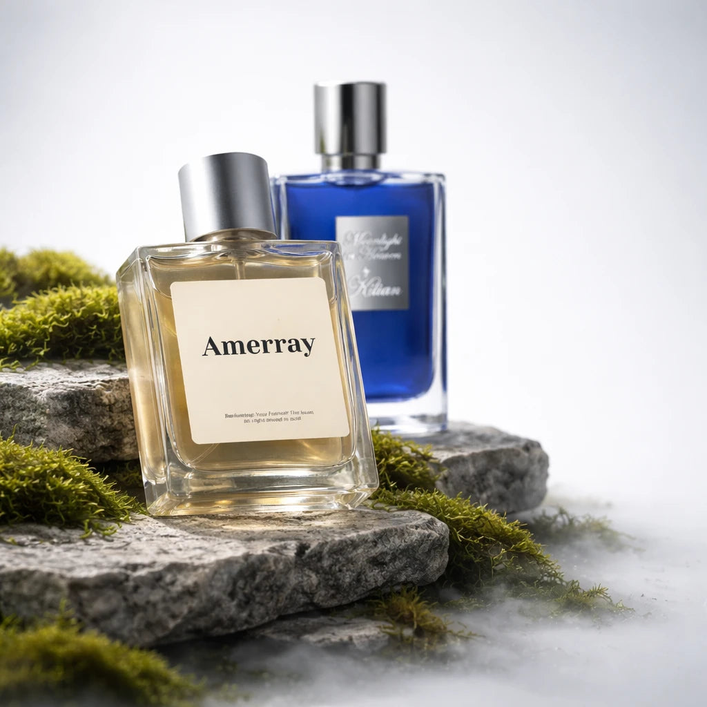 Bouteille du parfum AMERRAY Inspired By Moonlight in Heaven, inspiré de Kilian - Maroc