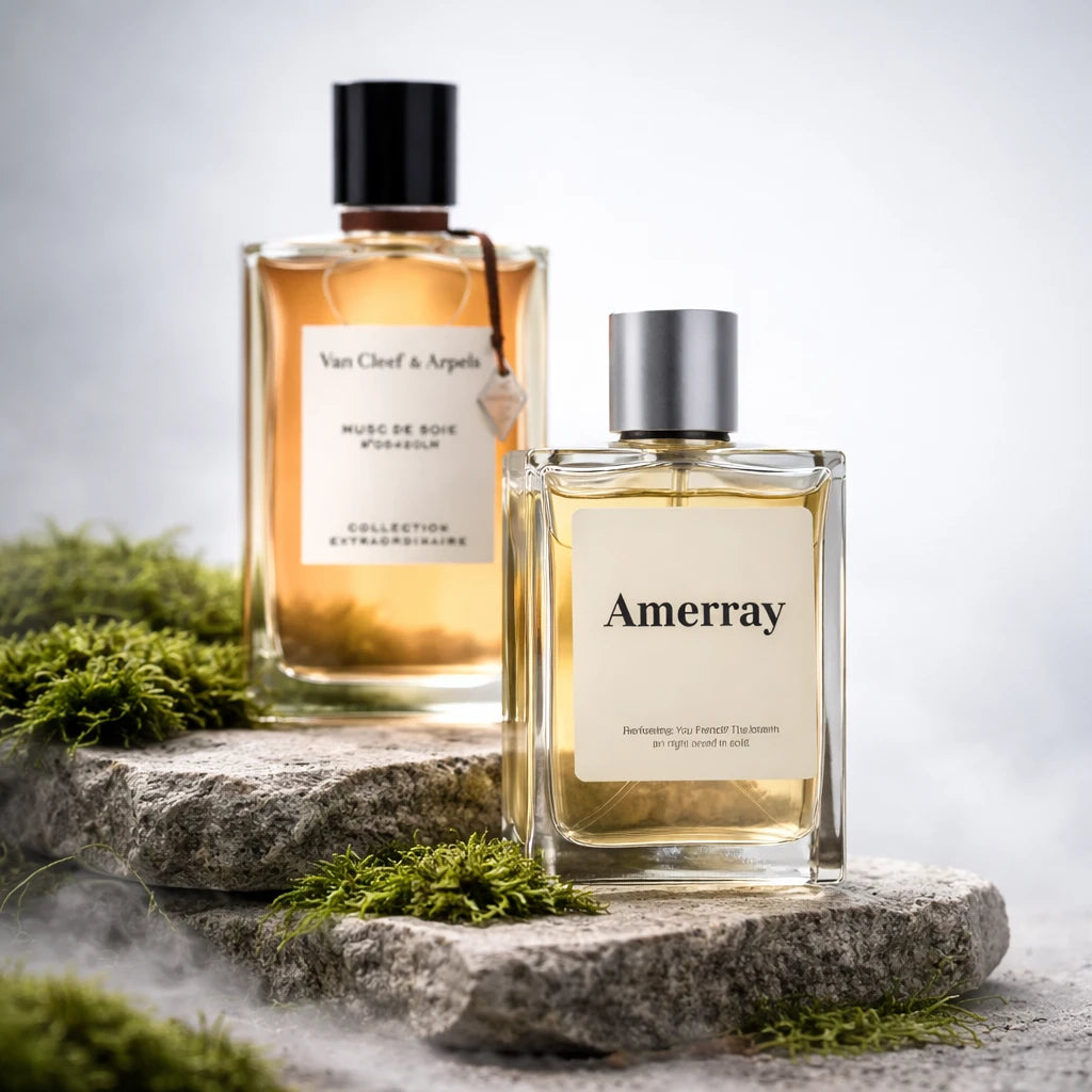 Flacon du parfum inspiré de Musc de Soie de Van Cleef & Arpels – Amerray Maroc