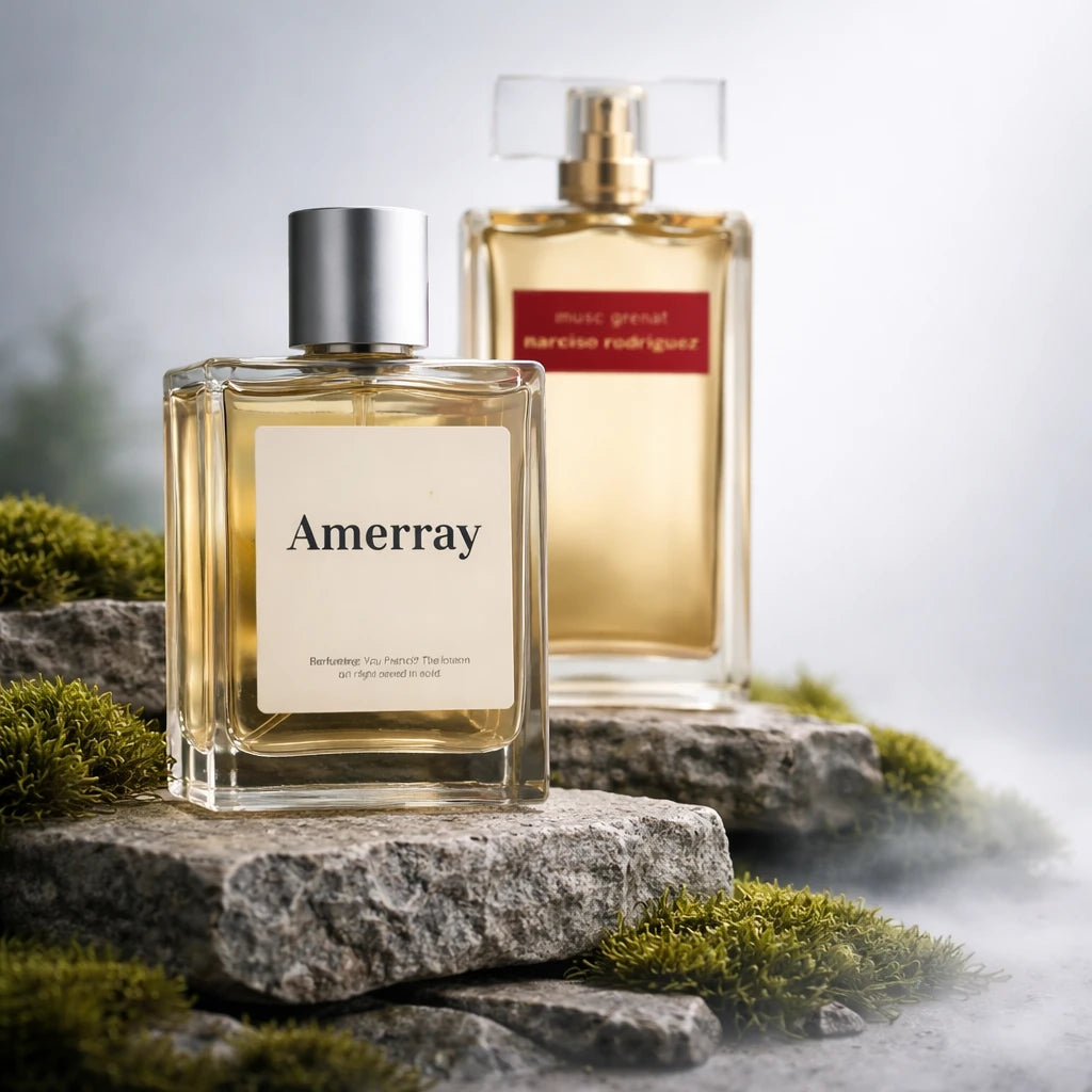 Flacon du parfum inspiré de Musc Grenat de Narciso Rodriguez – Amerray Maroc