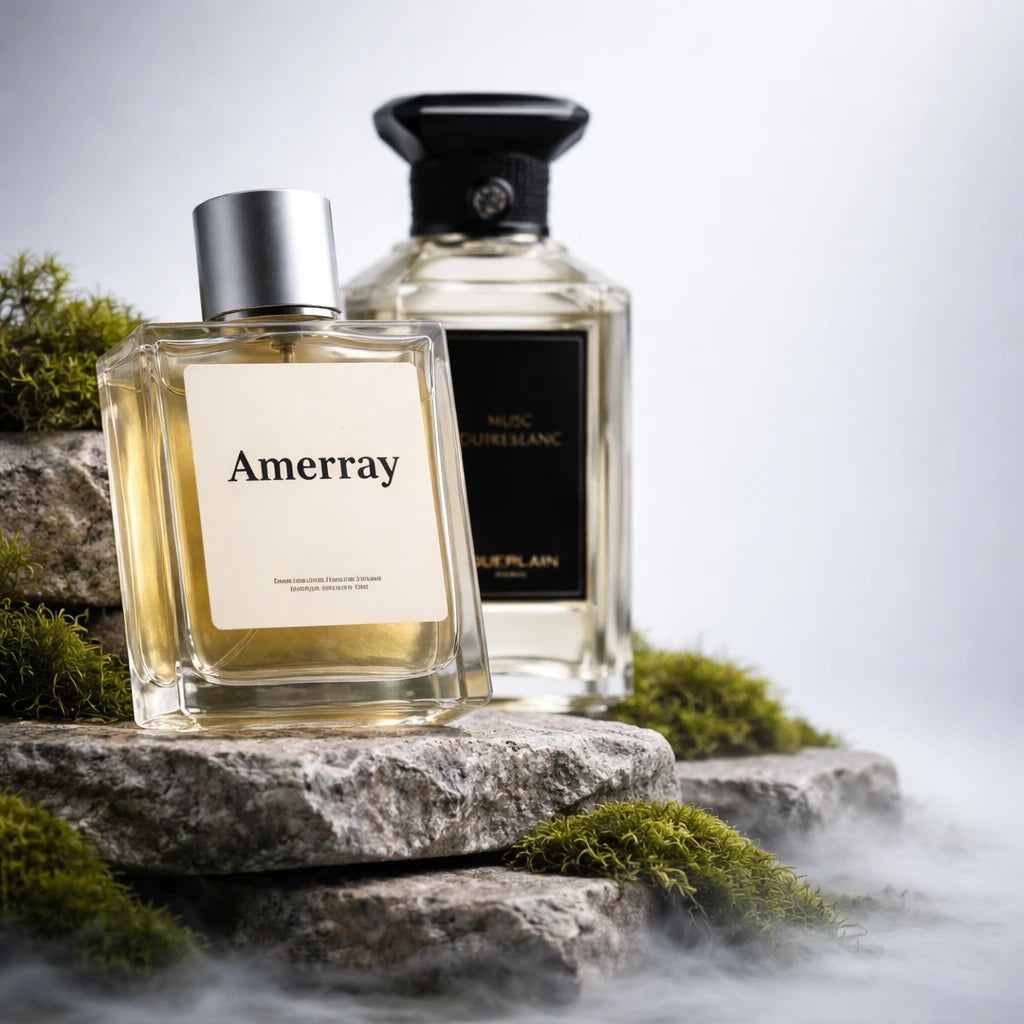 Flacon du parfum inspiré de Musc Outreblanc Hair Mist de Guerlain – Amerray Maroc