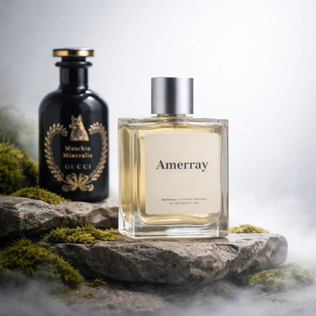 Flacon du parfum inspiré de Muschio Mineralis de Gucci – Amerray Maroc